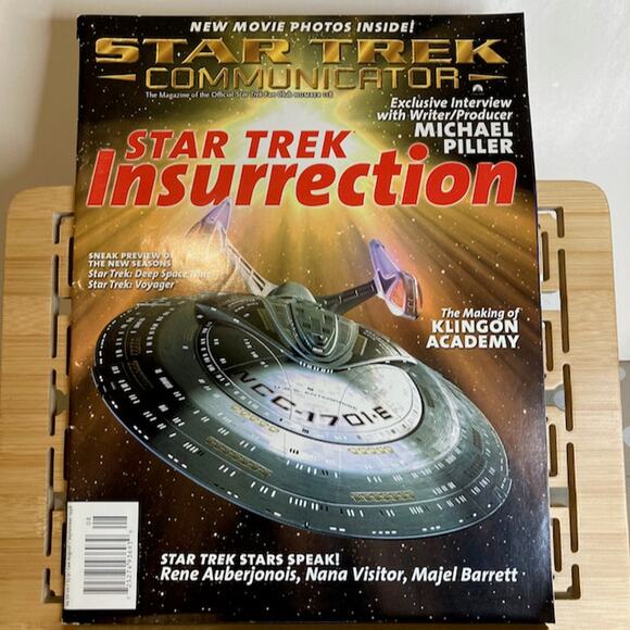Vintage 90s/Y2K Lot of 8 FANtastic Media Star Trek Communicator Magazines - Picture 9 of 9